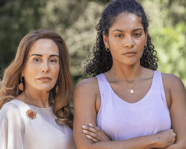 Irene e Aline em Terra e Paixão - (Foto: Divulgação/Globo)