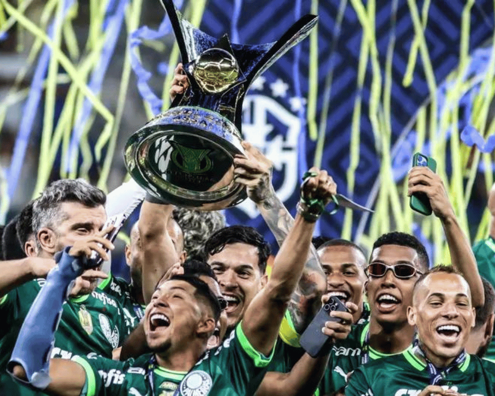 Palmeiras é campeão do Brasileirão