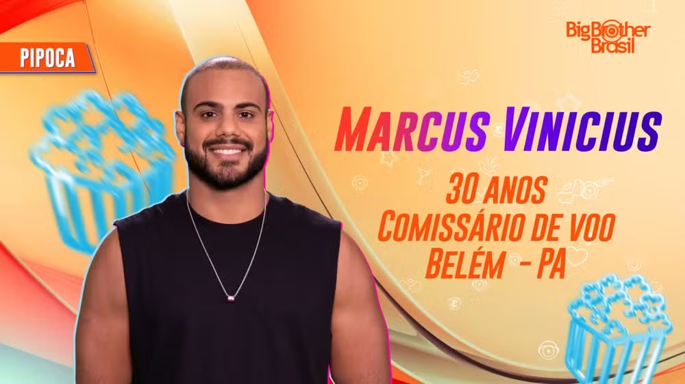 Marcus Vinicius, do BBB 24 — Foto: Globo